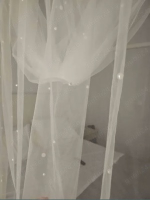 Voal de mireasa cu perle - imagine 2