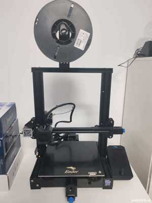 Imprimanta 3D Creality ENDER-3 V2 + 4 role filament desigilate - imagine 4