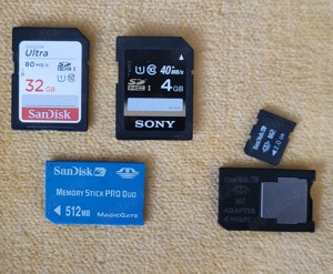 Card   carduri aparat foto (Sony+SanDisk)