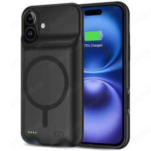 Husa antisoc cu Baterie Incorporata APPLE iPhone 16 Pro Max 15 Plus 16 Pro 14 13 mini 12