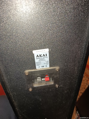 Vând boxe Akai - imagine 4
