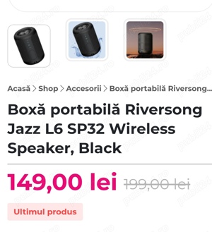 Boxa bluetooth,sigilata+casti Lenovo wireless,noi - imagine 2