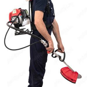 Vand Set Motocoasa tip rucsac 4.76CP, Micul Fermier BC430KF (G1550)+Cultivator+Prasitoare+Cap drujba - imagine 3