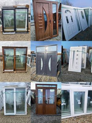 Usi si geamuri noi alb-stejar-antracit - imagine 2