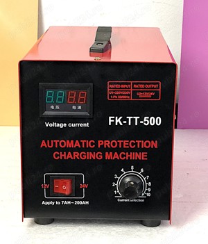 Redresor Flinke Germany FK-500, 12/24V, 0-200A – Incarcare Eficienta si Rapida!