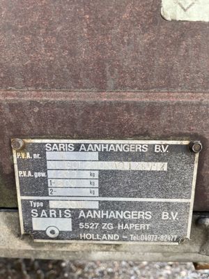 vand remorca auto cu sistem de franare -pitesti arges  - imagine 4