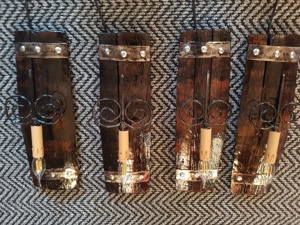 Lămpi rustice handmade 