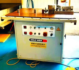 Masina de aplicat cant ABS pe drept si pe curb HOLZHER