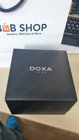 Cutie piele lux ceas DOXA, noua (marime mare), originala - imagine 3