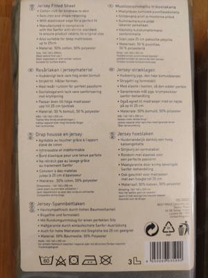 Husa NOUA pentru saltea 140-160 x 200 cm (50% bumbac) - imagine 4