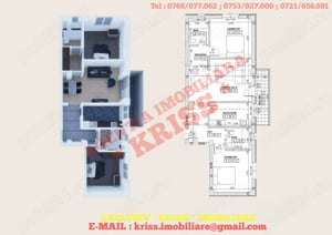 Kriss Imobiliare Apartament 3 Camere TRIVALE Bloc Nou 2025 Comision 0%