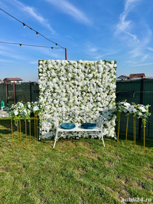 Panou floral pentru evenimente ,photocorner (nunta,botez,onomastica)