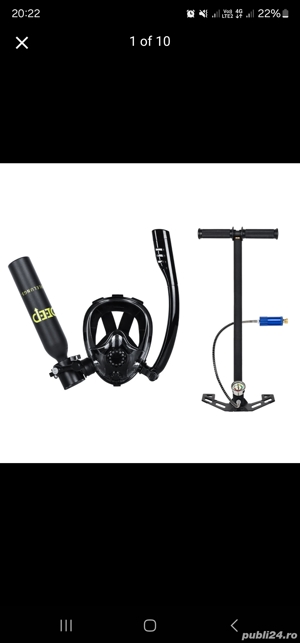 Set Masca Snorkeling Concediu Mini Scuba Diving 