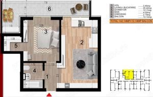 Apartament studio langa metrou  - imagine 2