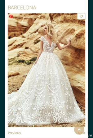 rochie de mireasa Oksana Mukha - imagine 4