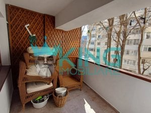 3 Camere Romana Lahovari , renovat, balcon, metrou la 3min, bloc 1982 - imagine 13