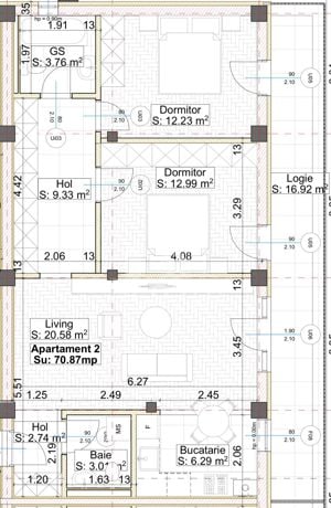 Apartamente cu 3 camere, finisaje la alegere, lift la intrare in Giroc - imagine 4