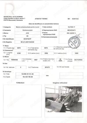 Buldoexcavator JCB - imagine 4 Buldoexcavator JCB - imagine 4