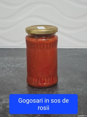 Gogosari in sos de rosii