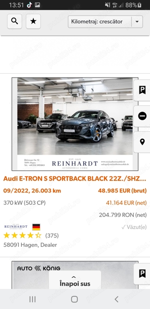 Audi ETRON  S sportback 503HP - imagine 10