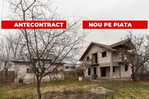 Cămin primitor la tara-casa veche locuibila + casa noua in construcție 