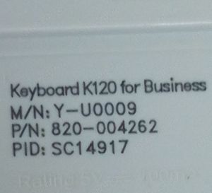 Vând Tastatura LOGITECH K120 Business cu Layout in limba Germana - imagine 2