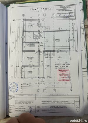 Vand urgent 1900mp  teren intravilan+ casa în constructie cu materiale de constructie - imagine 7