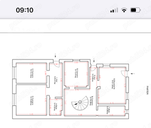 De închiriat casă 7 camere cu grădină mare pe Str. Shakespeare  - imagine 17