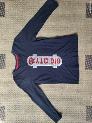 Bluză băieți Kiki&Koko cu paiete reversibile măsura 110