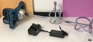 Mixer vopsele & mortar 2x62V   Mobilitate totala