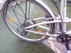 Vând bicicleta aluminiu germana "Hercules" ,roti curierat 28 inch - imagine 3