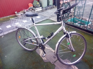 Vând bicicleta aluminiu germana "Hercules" ,roti curierat 28 inch - imagine 2