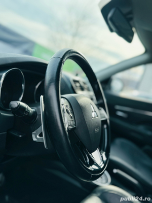 Mitsubishi ASX 2.2DI-D TOP 4WD Automat Cam Panorama Navi Clima Xenon PDC ,euro 6,2015 - imagine 10