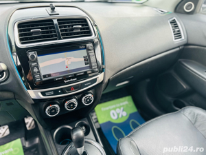 Mitsubishi ASX 2.2DI-D TOP 4WD Automat Cam Panorama Navi Clima Xenon PDC ,euro 6,2015 - imagine 16