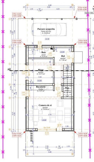 Casa individuala 5 camere, 112 mp utili,  426 mp teren, Campenesti - imagine 16