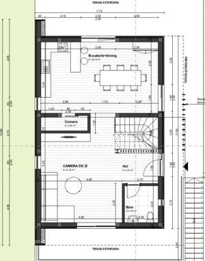 Casa individuala, la rosu,  135 mp utili, 400 mp teren, in Voronet - imagine 13