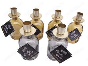 Suporturi de sticla pentru lumanari cu diametru de 2 cm