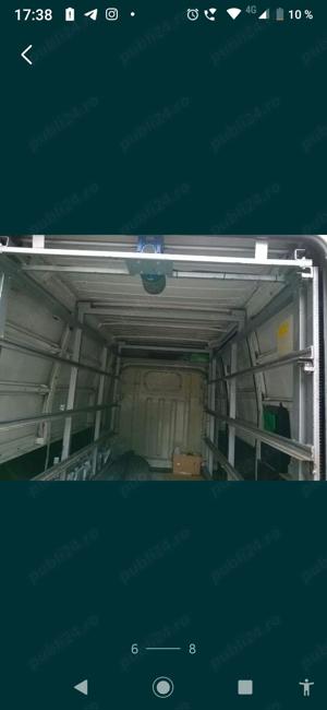 Furgon FIAT DUCATO cu sistem încorporat de încărcare și descărcare cărucioare de INOX cu telecomandă - imagine 5