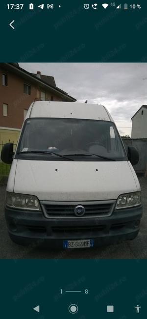 Furgon FIAT DUCATO cu sistem încorporat de încărcare și descărcare cărucioare de INOX cu telecomandă