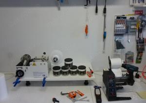 Sistem etichetare borcane, sticle, masina