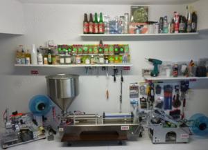 Masina imbuteliat creme, ketchup, mustar