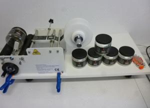 Sistem etichetare manual, masina etichetare recipiente