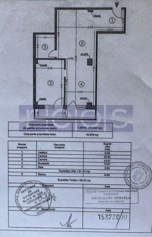 VANZARE SISESTI APARTAMENT 2 CAMERE | 68 MP | LOC PARCARE INCLUS - imagine 13