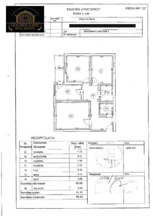 3 Camere | Bucurestii Noi | Centrala | Mobilat | Balcon |   - imagine 12