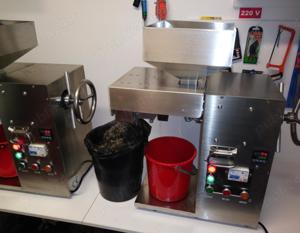 Presa ulei la rece, masina etichetare si masina - imagine 3