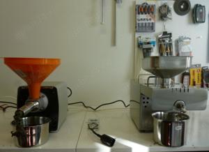 Extractor ulei la rece din oleaginoase