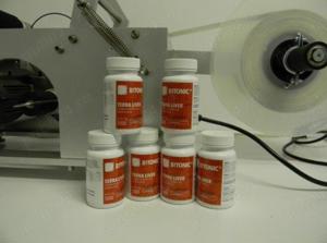 Masina etichetare borcane si sticle cilindrice