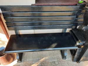 Bănci lemn masiv - imagine 2