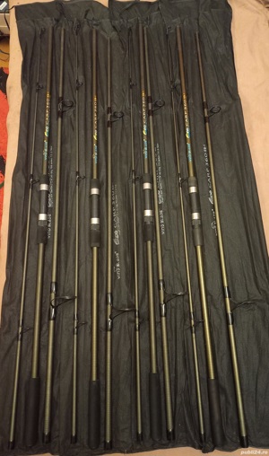 Lanseta carbon  Wind Blade Fino Carp 3,6m, 3 sectiuni, actiune 150g