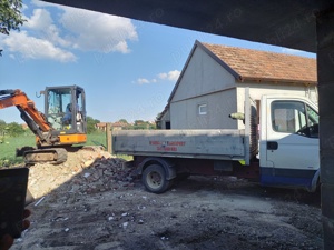 Transport nisip,  pietris, balastru, moloz, pamant